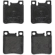 Purchase Top-Quality Rear Semi Metallic Pads by BREMBO - P50017 pa4