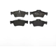 Purchase Top-Quality Rear Semi Metallic Pads by BREMBO - P50052 pa3