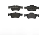 Purchase Top-Quality Rear Semi Metallic Pads by BREMBO - P50064 pa3