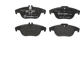 Purchase Top-Quality Rear Semi Metallic Pads by BREMBO - P50068 pa3
