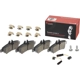 Purchase Top-Quality Rear Semi Metallic Pads by BREMBO - P50084 pa4
