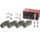 Purchase Top-Quality Rear Semi Metallic Pads by BREMBO - P50132 pa1