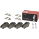 Purchase Top-Quality Rear Semi Metallic Pads by BREMBO - P50140 pa2