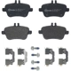 Purchase Top-Quality Rear Semi Metallic Pads by BREMBO - P50140 pa4