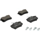 Purchase Top-Quality Rear Semi Metallic Pads by BREMBO - P61088 pa2
