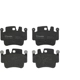 Purchase Top-Quality Rear Semi Metallic Pads by BREMBO - P65009 pa3
