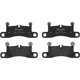 Purchase Top-Quality Rear Semi Metallic Pads by BREMBO - P65027 pa3