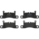 Purchase Top-Quality Rear Semi Metallic Pads by BREMBO - P65027 pa4