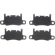 Purchase Top-Quality Rear Semi Metallic Pads by BREMBO - P65037 pa3