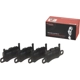 Purchase Top-Quality Rear Semi Metallic Pads by BREMBO - P65037 pa4
