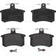 Purchase Top-Quality Rear Semi Metallic Pads by BREMBO - P85013 pa3