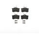 Purchase Top-Quality Rear Semi Metallic Pads by BREMBO - P85017 pa4