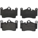 Purchase Top-Quality Rear Semi Metallic Pads by BREMBO - P85070 pa2