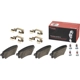 Purchase Top-Quality Rear Semi Metallic Pads by BREMBO - P85076 pa2