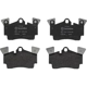 Purchase Top-Quality Rear Semi Metallic Pads by BREMBO - P85088 pa4
