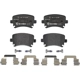 Purchase Top-Quality Rear Semi Metallic Pads by BREMBO - P85095 pa4