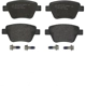 Purchase Top-Quality Rear Semi Metallic Pads by BREMBO - P85114 pa1