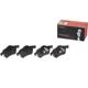 Purchase Top-Quality Rear Semi Metallic Pads by BREMBO - P86014 pa4