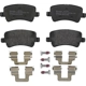 Purchase Top-Quality Rear Semi Metallic Pads by BREMBO - P86021 pa3