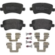 Purchase Top-Quality Rear Semi Metallic Pads by BREMBO - P86021 pa4