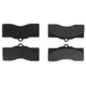 Purchase Top-Quality Rear Semi Metallic Pads by CENTRIC PARTS - 102.00080 pa7