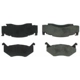 Purchase Top-Quality Rear Semi Metallic Pads by CENTRIC PARTS - 102.00840 pa3