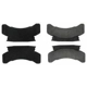 Purchase Top-Quality Rear Semi Metallic Pads by CENTRIC PARTS - 102.02240 pa8