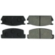 Purchase Top-Quality Rear Semi Metallic Pads by CENTRIC PARTS - 102.02350 pa4