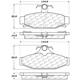 Purchase Top-Quality Plaquettes arrière semi-métallique par CENTRIC PARTS - 102.02950 pa2