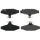 Purchase Top-Quality Rear Semi Metallic Pads by CENTRIC PARTS - 102.02950 pa4