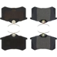 Purchase Top-Quality CENTRIC PARTS - 102.03400 - Rear Semi Metallic Pads pa6