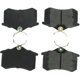Purchase Top-Quality CENTRIC PARTS - 102.03400 - Rear Semi Metallic Pads pa7