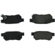 Purchase Top-Quality Rear Semi Metallic Pads by CENTRIC PARTS - 102.03740 pa1