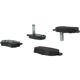 Purchase Top-Quality Rear Semi Metallic Pads by CENTRIC PARTS - 102.03740 pa5