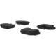 Purchase Top-Quality Rear Semi Metallic Pads by CENTRIC PARTS - 102.04930 pa1