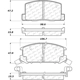 Purchase Top-Quality Rear Semi Metallic Pads by CENTRIC PARTS - 102.06570 pa5