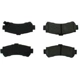 Purchase Top-Quality Rear Semi Metallic Pads by CENTRIC PARTS - 102.06690 pa3