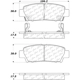 Purchase Top-Quality Rear Semi Metallic Pads by CENTRIC PARTS - 102.06720 pa5