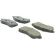 Purchase Top-Quality Rear Semi Metallic Pads by CENTRIC PARTS - 102.07570 pa2