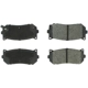 Purchase Top-Quality Rear Semi Metallic Pads by CENTRIC PARTS - 102.07750 pa12
