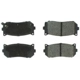 Purchase Top-Quality Rear Semi Metallic Pads by CENTRIC PARTS - 102.07750 pa7