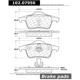 Purchase Top-Quality Plaquettes arrière semi-métallique par CENTRIC PARTS - 102.07950 pa7