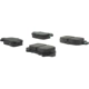 Purchase Top-Quality CENTRIC PARTS - 102.08280 - Rear Disc Brake Pad Set pa10