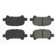 Purchase Top-Quality CENTRIC PARTS - 102.08280 - Rear Disc Brake Pad Set pa11