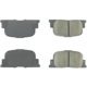 Purchase Top-Quality Rear Semi Metallic Pads by CENTRIC PARTS - 102.08350 pa8