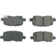 Purchase Top-Quality Rear Semi Metallic Pads by CENTRIC PARTS - 102.08650 pa1