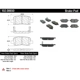 Purchase Top-Quality Plaquettes arrière semi-métallique par CENTRIC PARTS - 102.08650 pa2