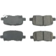 Purchase Top-Quality Plaquettes arrière semi-métallique par CENTRIC PARTS - 102.08650 pa9