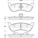 Purchase Top-Quality Rear Semi Metallic Pads by CENTRIC PARTS - 102.08810 pa10