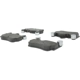 Purchase Top-Quality Rear Semi Metallic Pads by CENTRIC PARTS - 102.09780 pa3